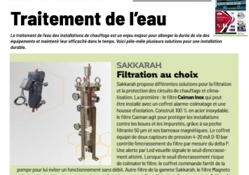 Solutions traitement de l'eau CFP